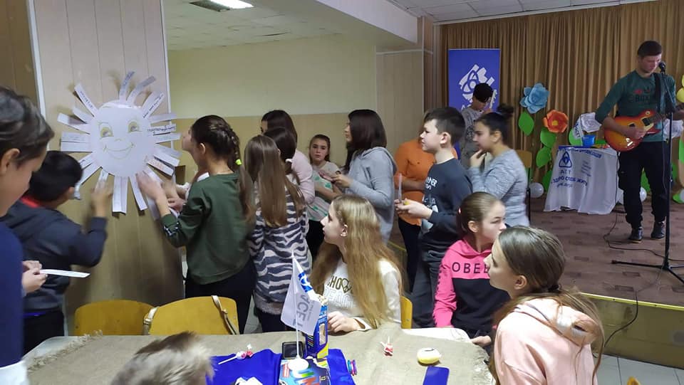 Открытие подросткового клуба «SMILE» в г. Днепр